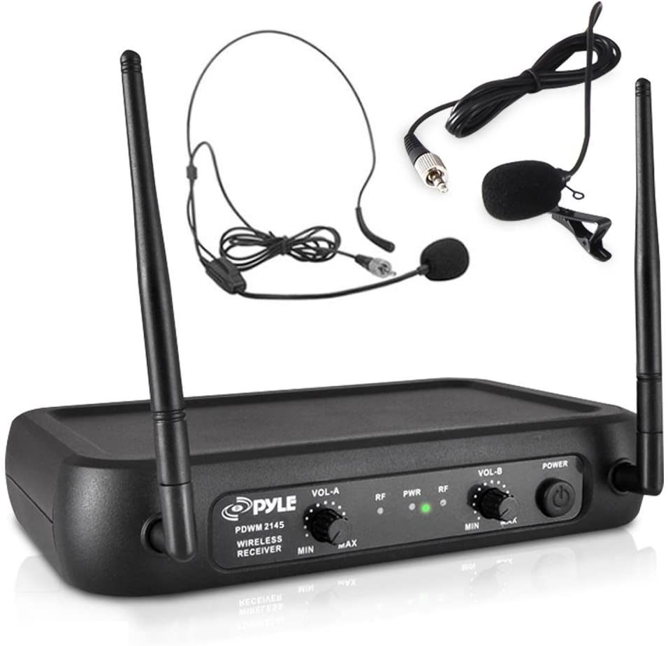 Pyle PDWM2145 Fixed Frequency Wireless Microphone System