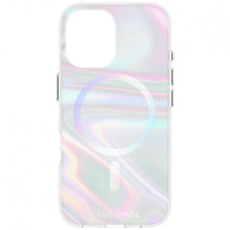 Case-Mate - Soap Bubble MagSafe Case for Apple iPhone 16 Plus - Iridescent