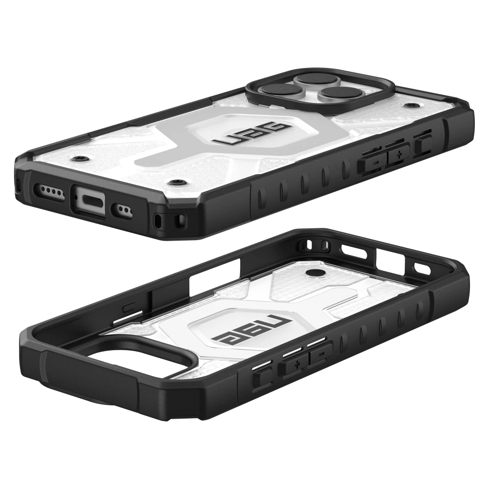 Urban Armor Gear (UAG) - Pathfinder Clear MagSafe Case for Apple iPhone 16 Pro Max - Ice