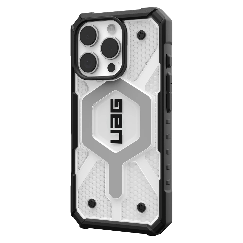 Urban Armor Gear (UAG) - Pathfinder Clear MagSafe Case for Apple iPhone 16 Pro Max - Ice