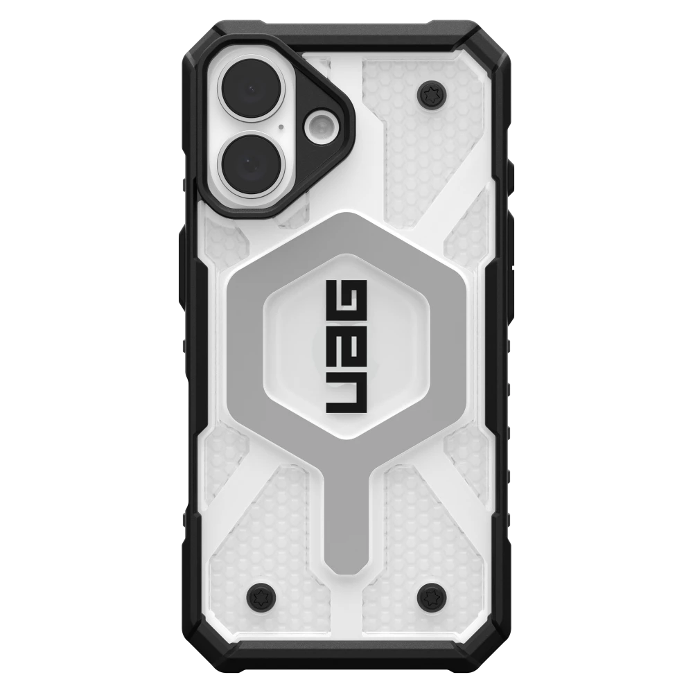 Urban Armor Gear (UAG) - Pathfinder MagSafe Case for Apple iPhone 16 - Ice