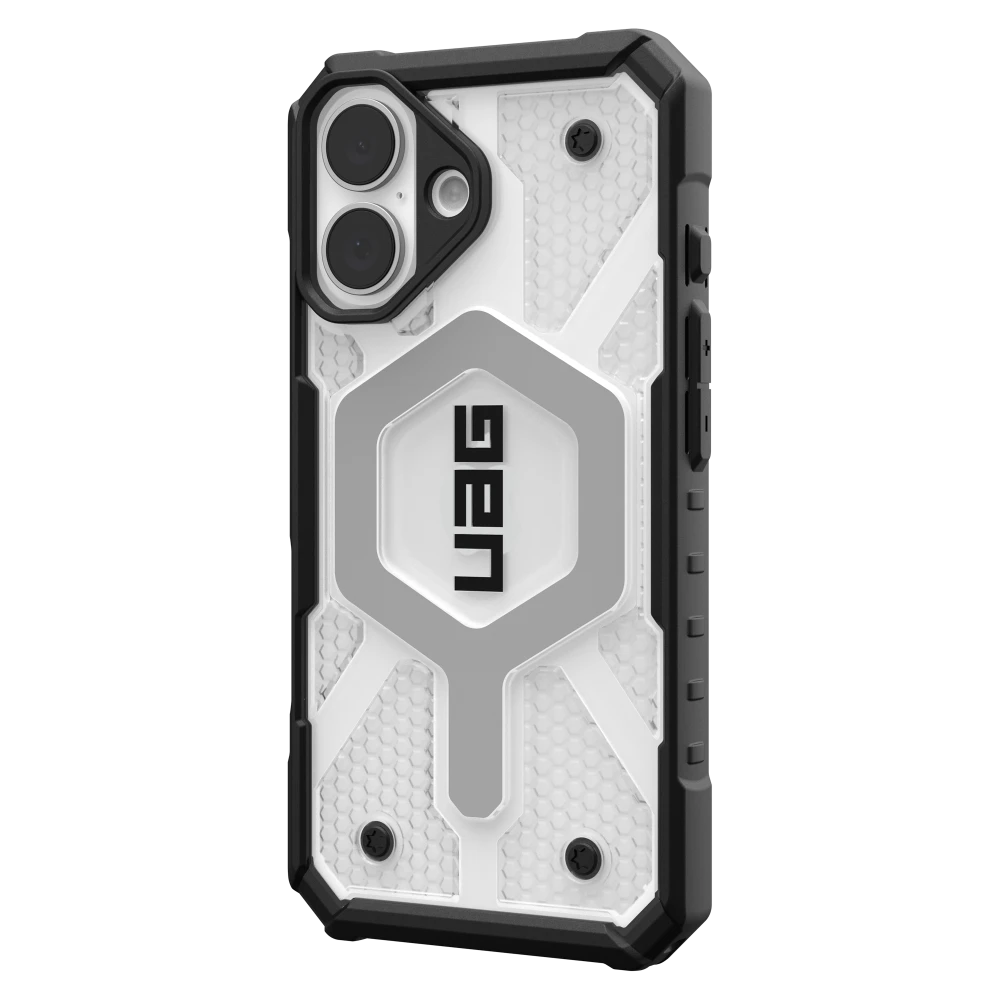 Urban Armor Gear (UAG) - Pathfinder MagSafe Case for Apple iPhone 16 - Ice