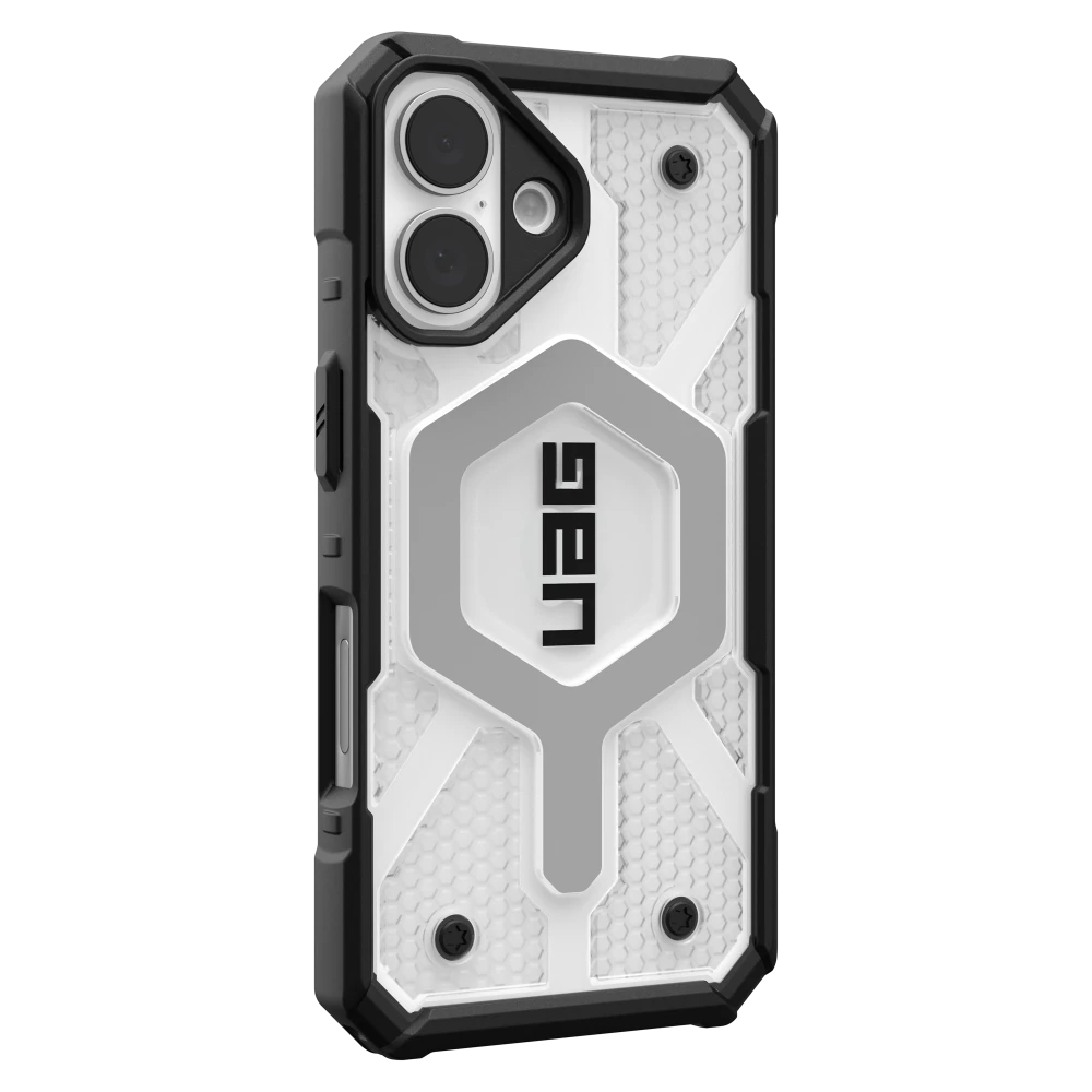 Urban Armor Gear (UAG) - Pathfinder MagSafe Case for Apple iPhone 16 - Ice