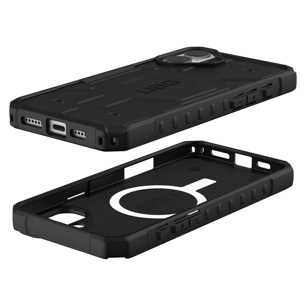 Urban Armor Gear (UAG) - Pathfinder Clear MagSafe Case for Apple iPhone 16 Plus - Black