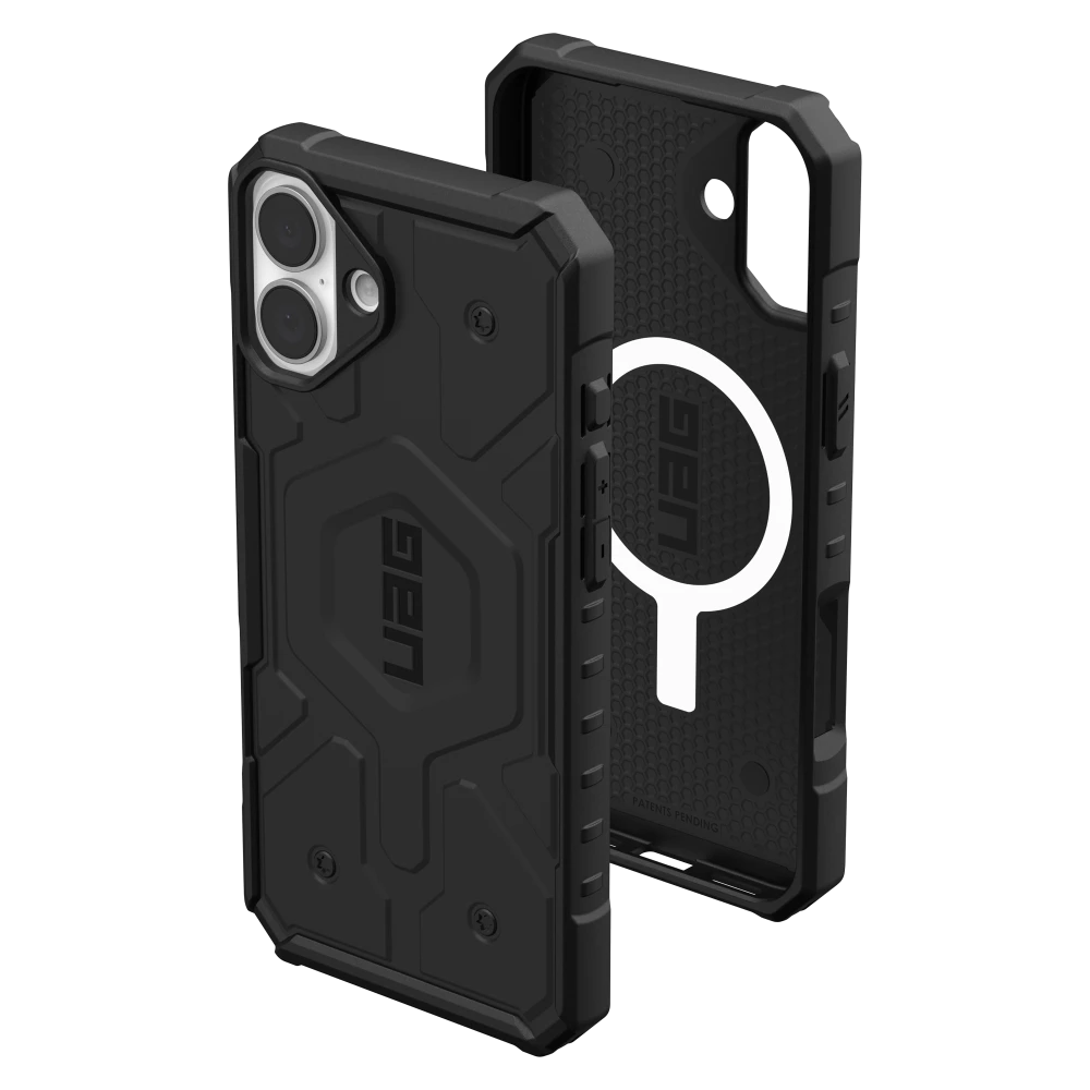 Urban Armor Gear (UAG) - Pathfinder Clear MagSafe Case for Apple iPhone 16 Plus - Black