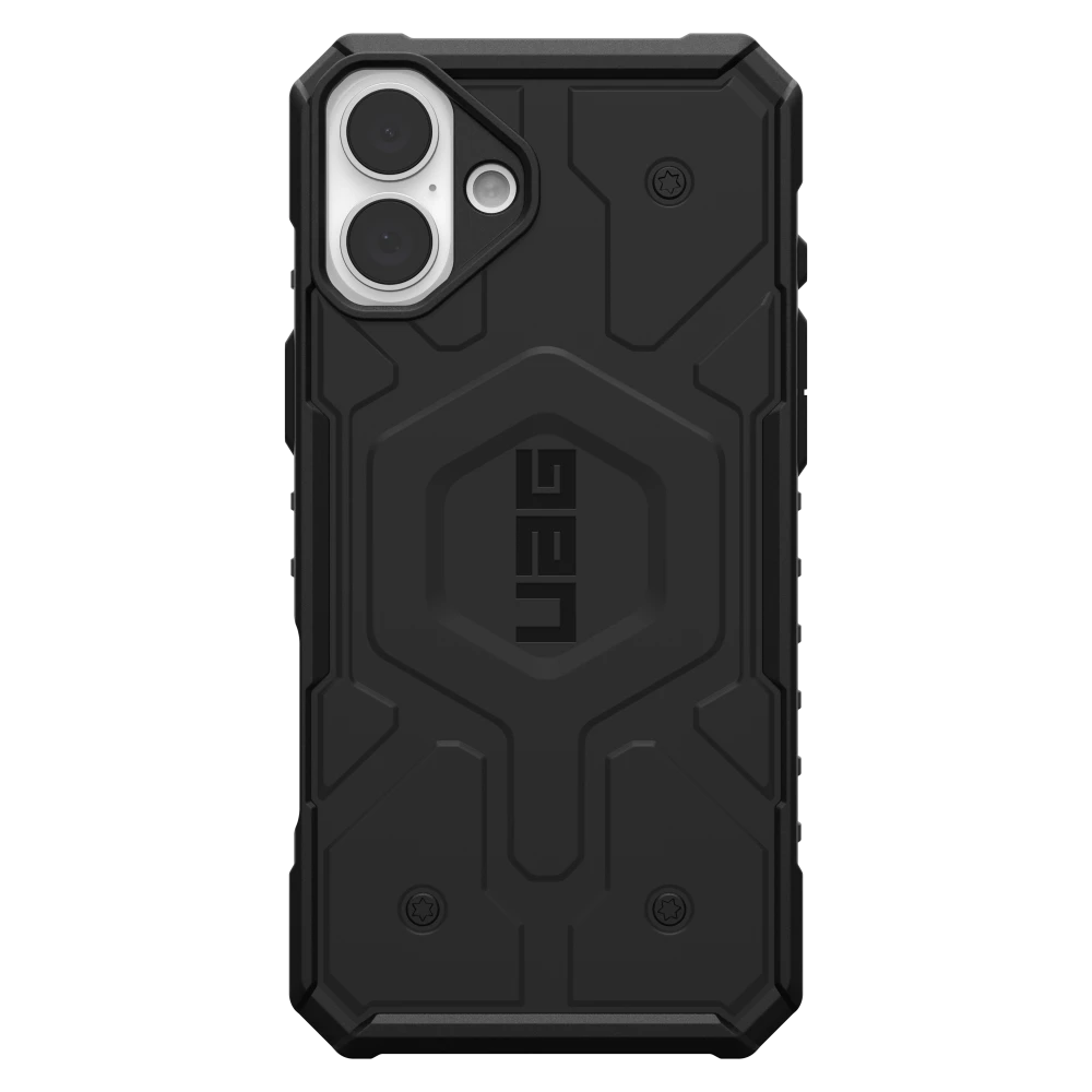 Urban Armor Gear (UAG) - Pathfinder Clear MagSafe Case for Apple iPhone 16 Plus - Black