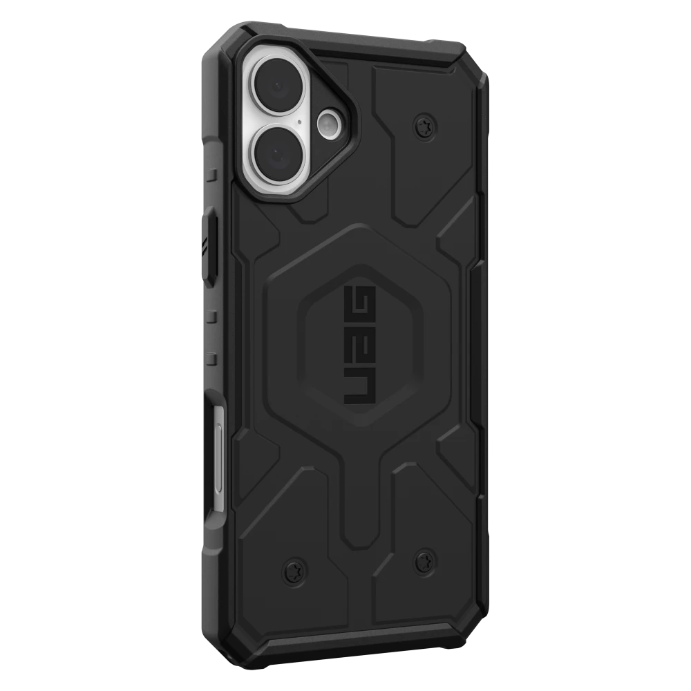 Urban Armor Gear (UAG) - Pathfinder Clear MagSafe Case for Apple iPhone 16 Plus - Black