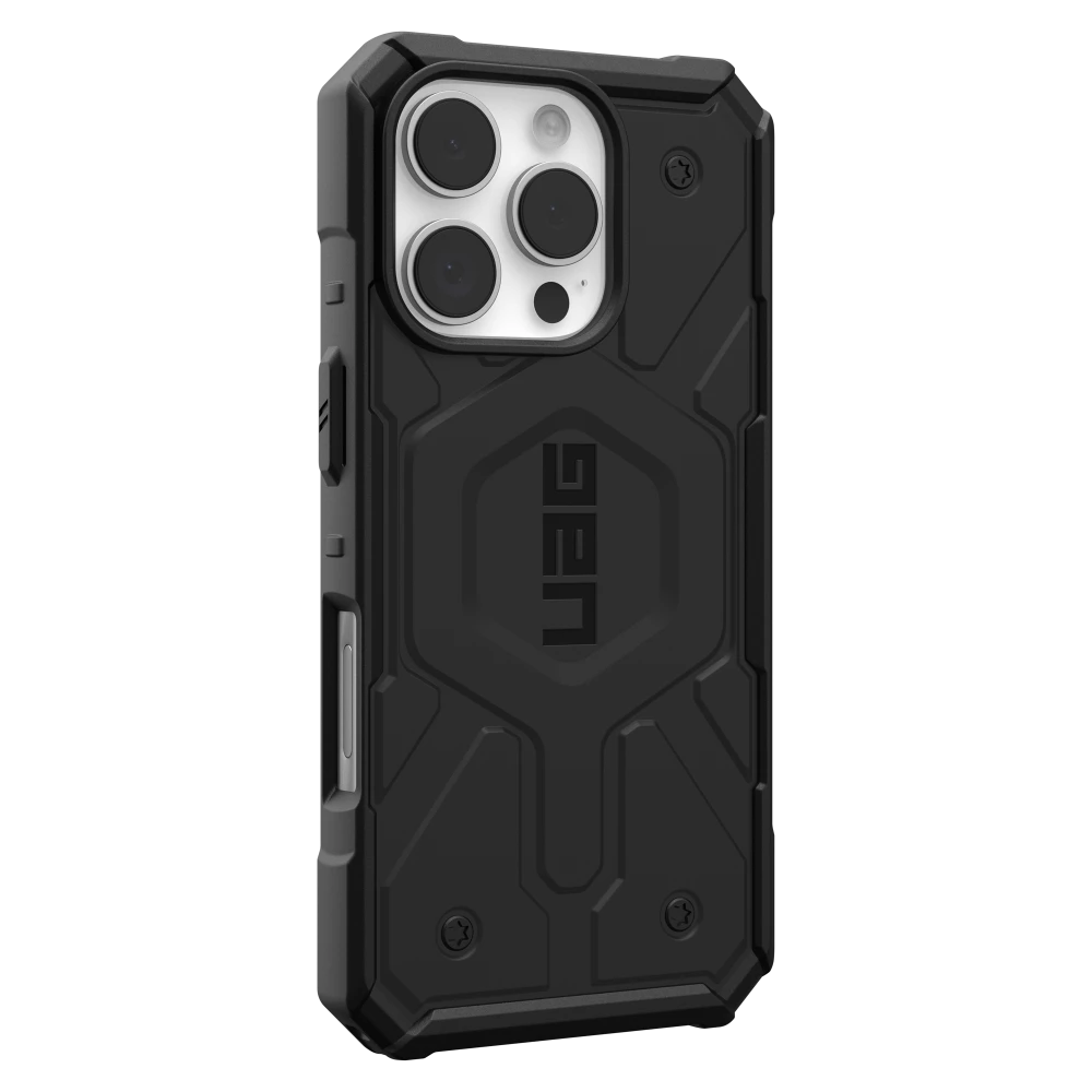 Urban Armor Gear (UAG) - Pathfinder Clear MagSafe Case for Apple iPhone 16 Pro - Black