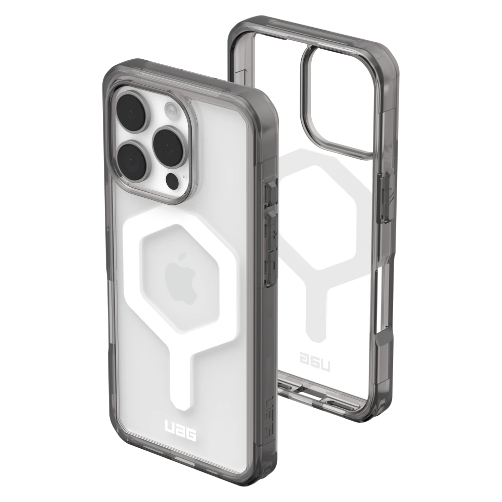 Urban Armor Gear (UAG) - Plyo MagSafe Case for Apple iPhone 16 Pro - Ash and White