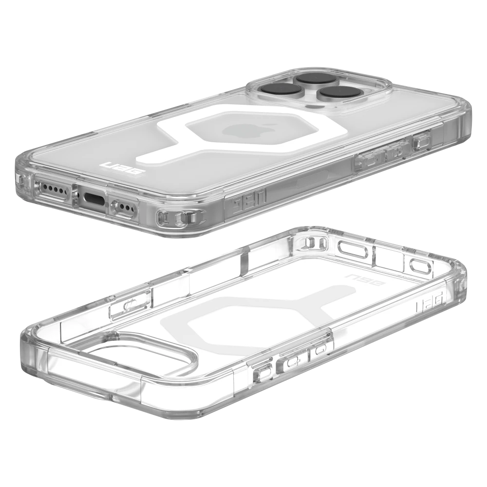 Urban Armor Gear (UAG) - Plyo MagSafe Case for Apple iPhone 16 Pro Max - Ice and White (Copy)