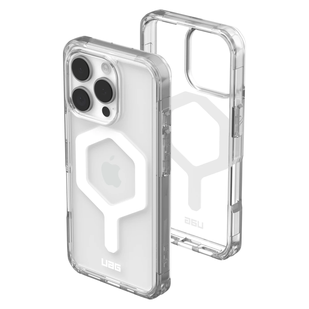 Urban Armor Gear (UAG) - Plyo MagSafe Case for Apple iPhone 16 Pro Max - Ice and White (Copy)