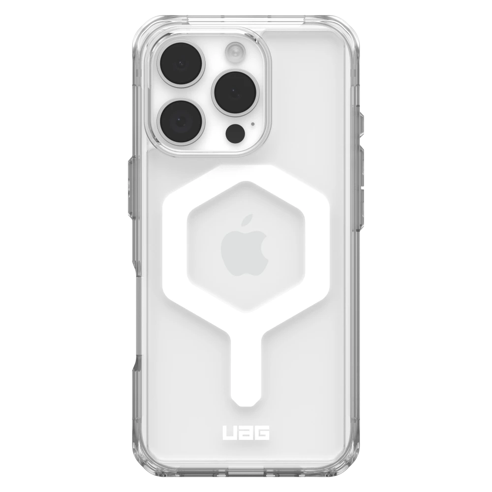 Urban Armor Gear (UAG) - Plyo MagSafe Case for Apple iPhone 16 Pro - Ice and White