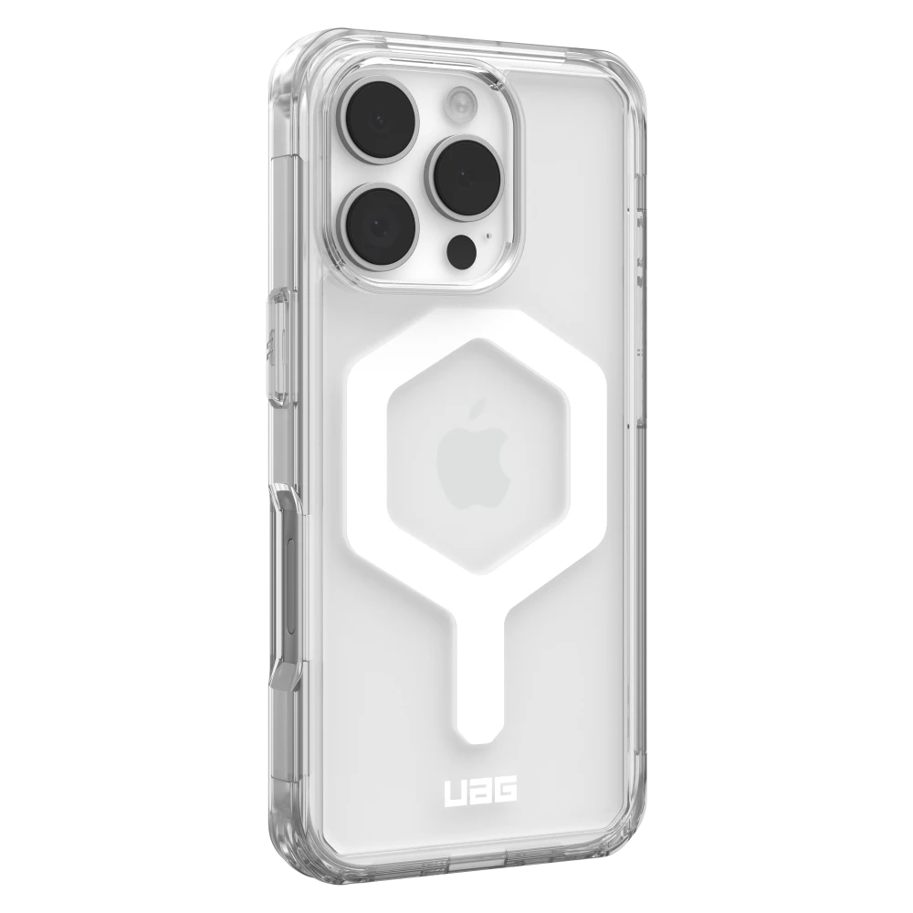 Urban Armor Gear (UAG) - Plyo MagSafe Case for Apple iPhone 16 Pro - Ice and White