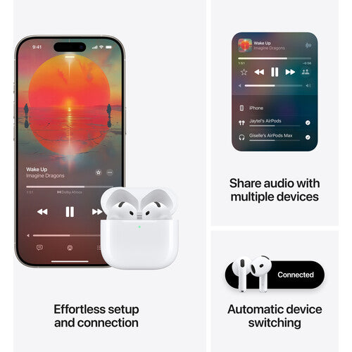 Apple AirPods with USB-C Charging Case (4th Generation)