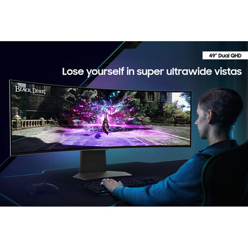 Samsung 49-Inch Odyssey OLED G9 Curved Gaming Monitor