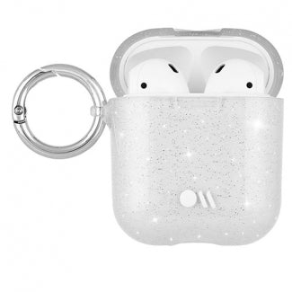 Case-Mate Protective AirPod Case Cover, Soft Silicone Cover with Keychain Ring