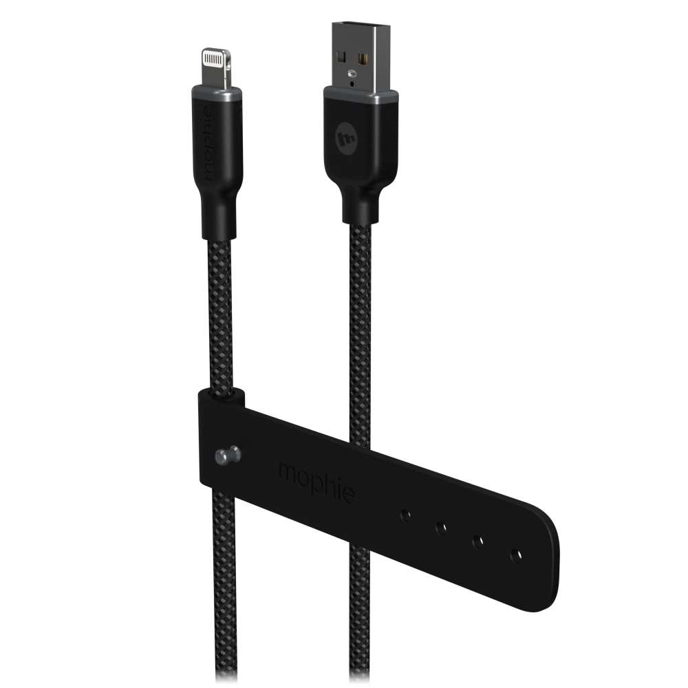 Mophie - 3ft Charge Stream USB-A To Lightning Cable