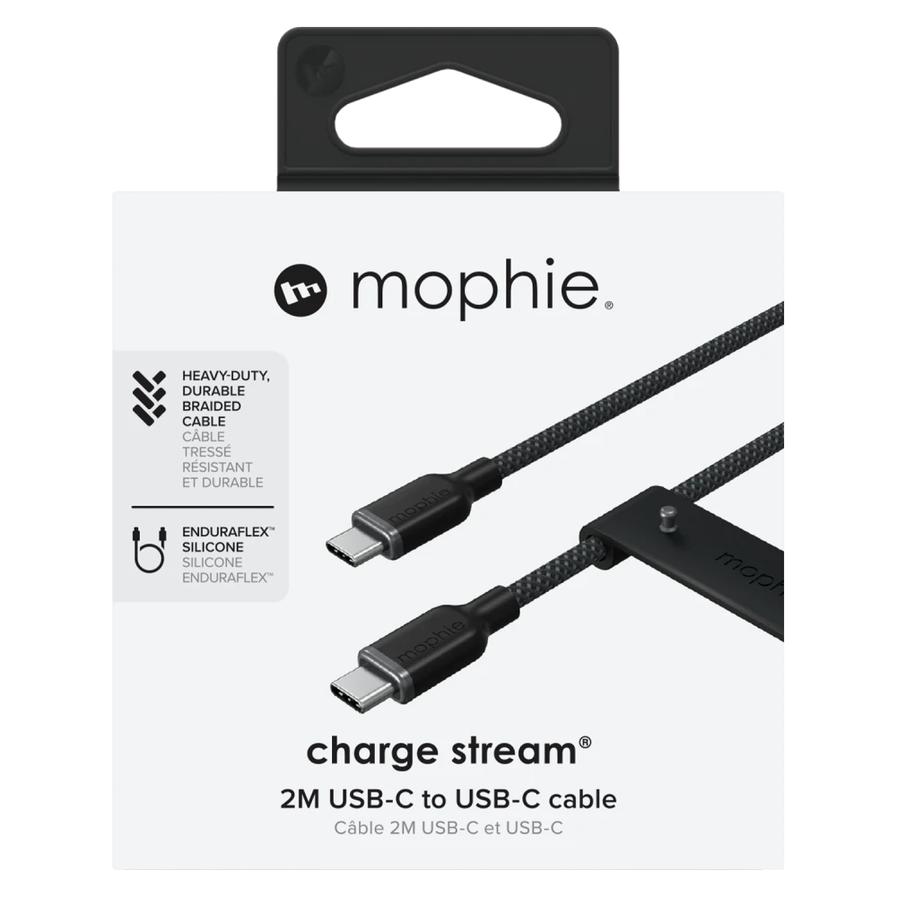 Mophie - 6ft Charge Stream USB-C to USB-C Cable