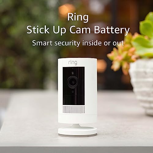 Ring Stick Up Cam Battery Weather-Resistant Outdoor Camera