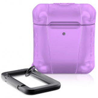 ITSKINS Spectrum Frost Case for AirPods 1 & 2 Purple