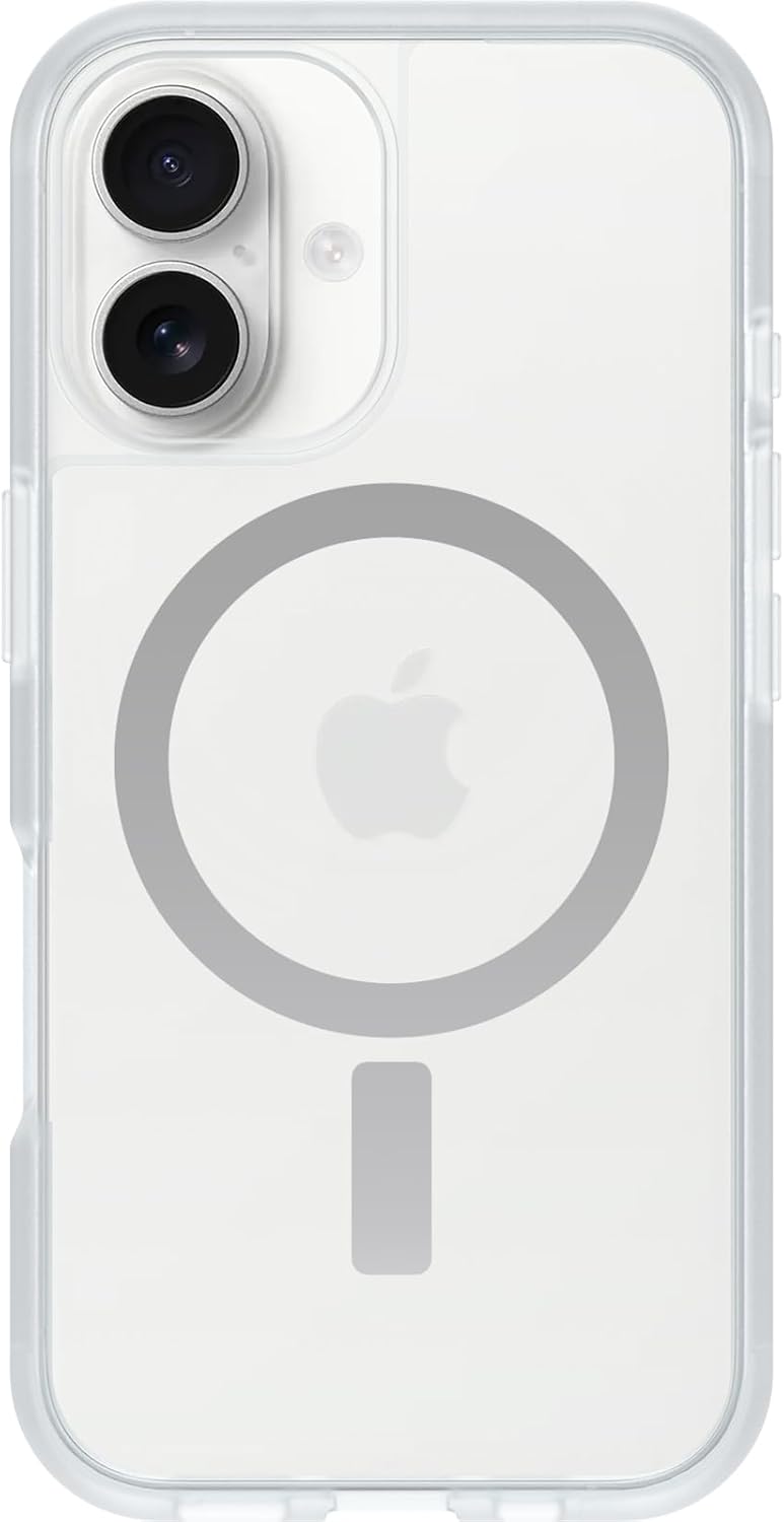 OtterBox - React MagSafe Case for Apple iPhone 16 - Clear