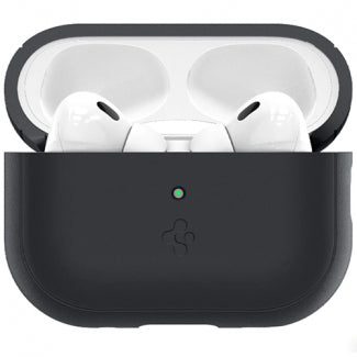 Spigen Silicon Fit Case for AirPods Pro 2nd Gen (2022) - Black