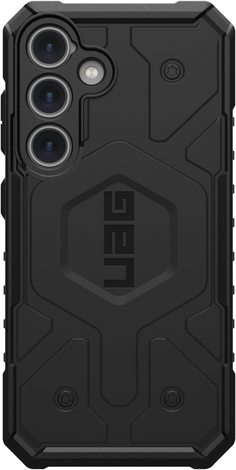 URBAN ARMOR GEAR UAG Samsung Galaxy S24 Case Black, Magnetic Charging