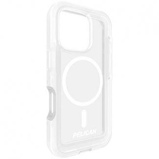 Pelican - Voyager MagSafe Case with Holster for Apple iPhone 16 Pro Max - Clear