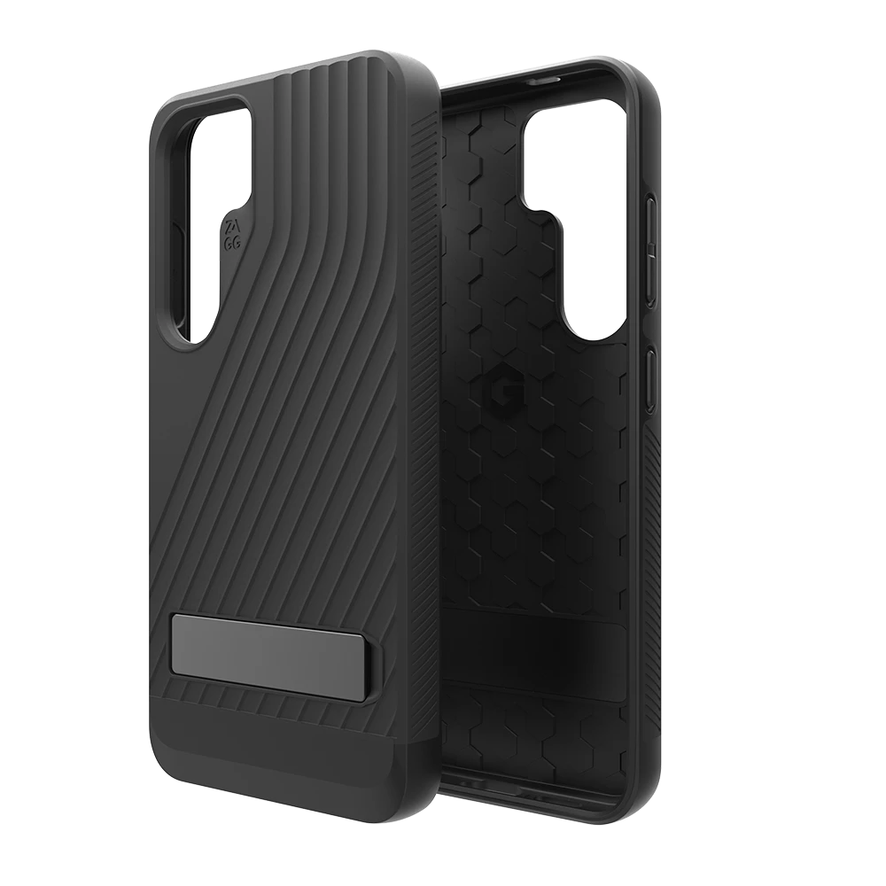 ZAGG Denali Case with Kickstand for Samsung Galaxy S24 - Black