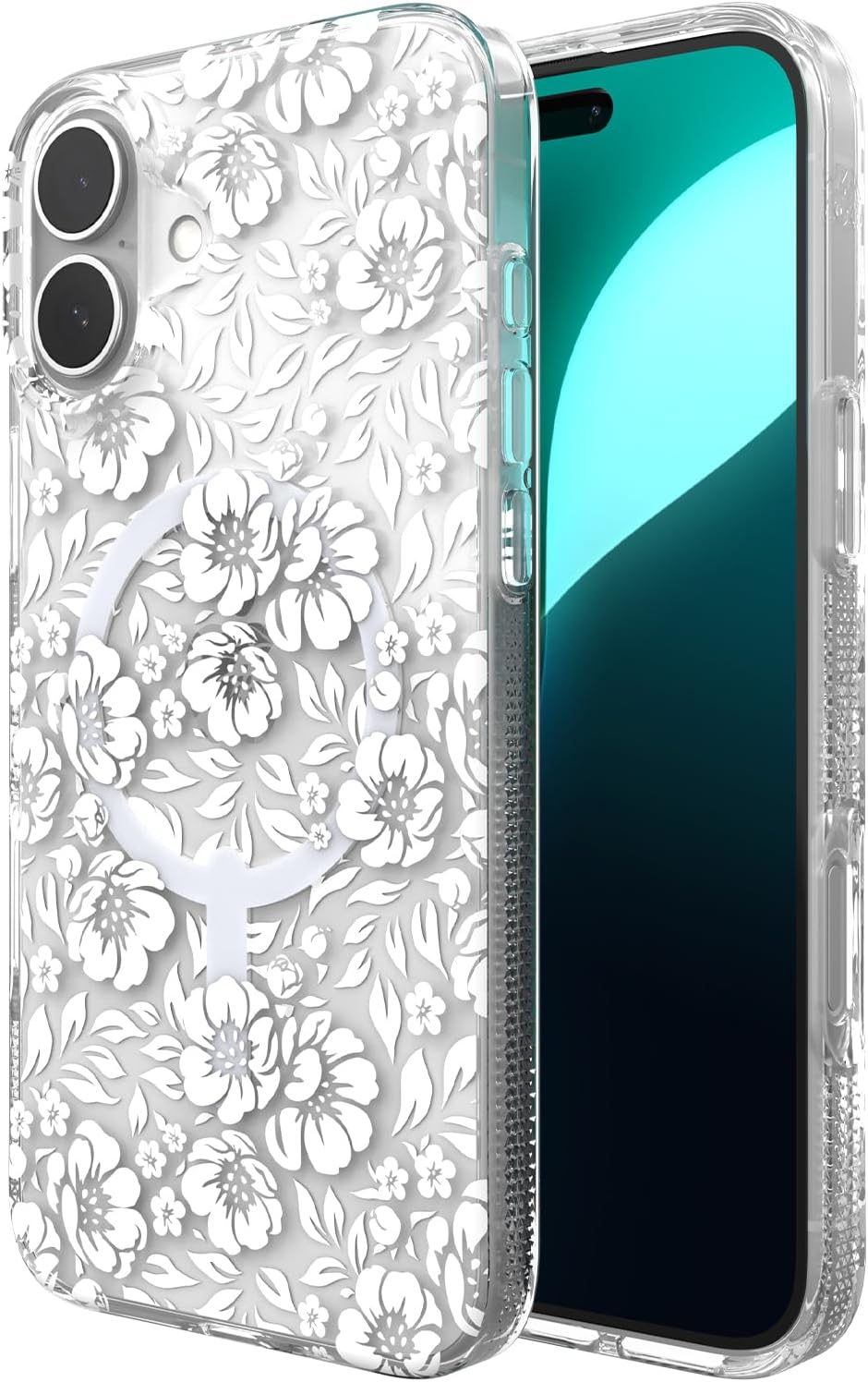 ZAGG Milan Snap Case for iPhone 16 Plus - Floral Design