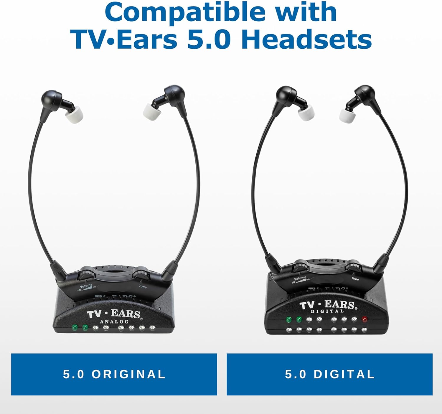 TV · EARS Replacement Battery Original & Digital Headsets: 1 -Pack