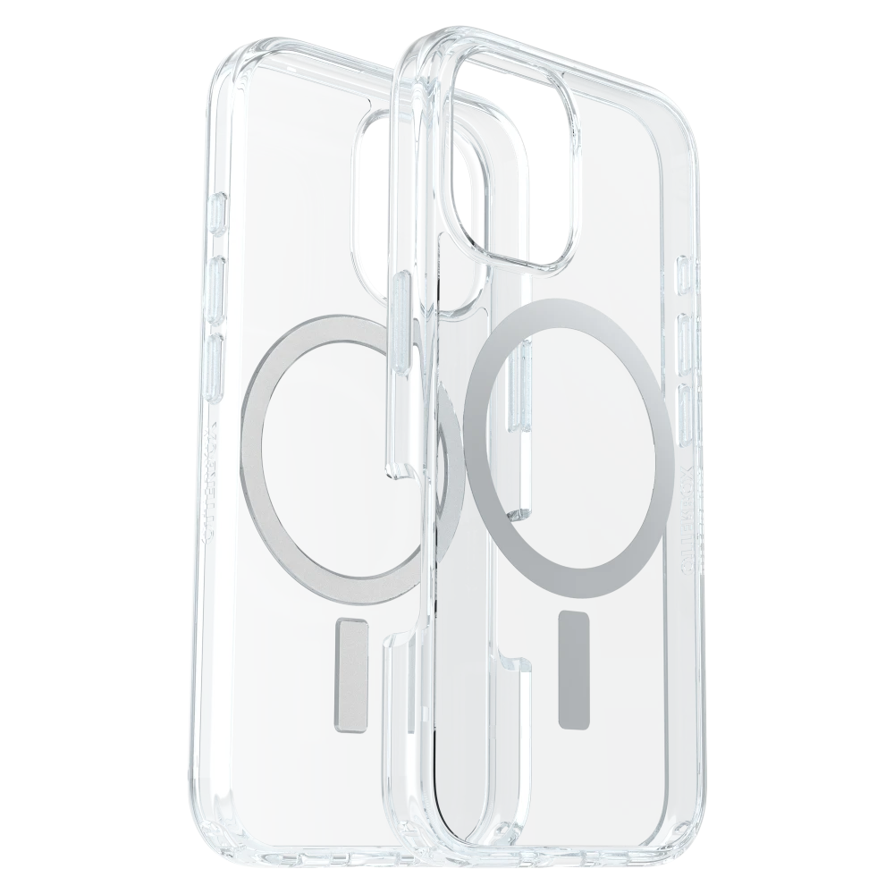 OtterBox - Symmetry Clear MagSafe Case for Apple iPhone 16 Plus - Clear