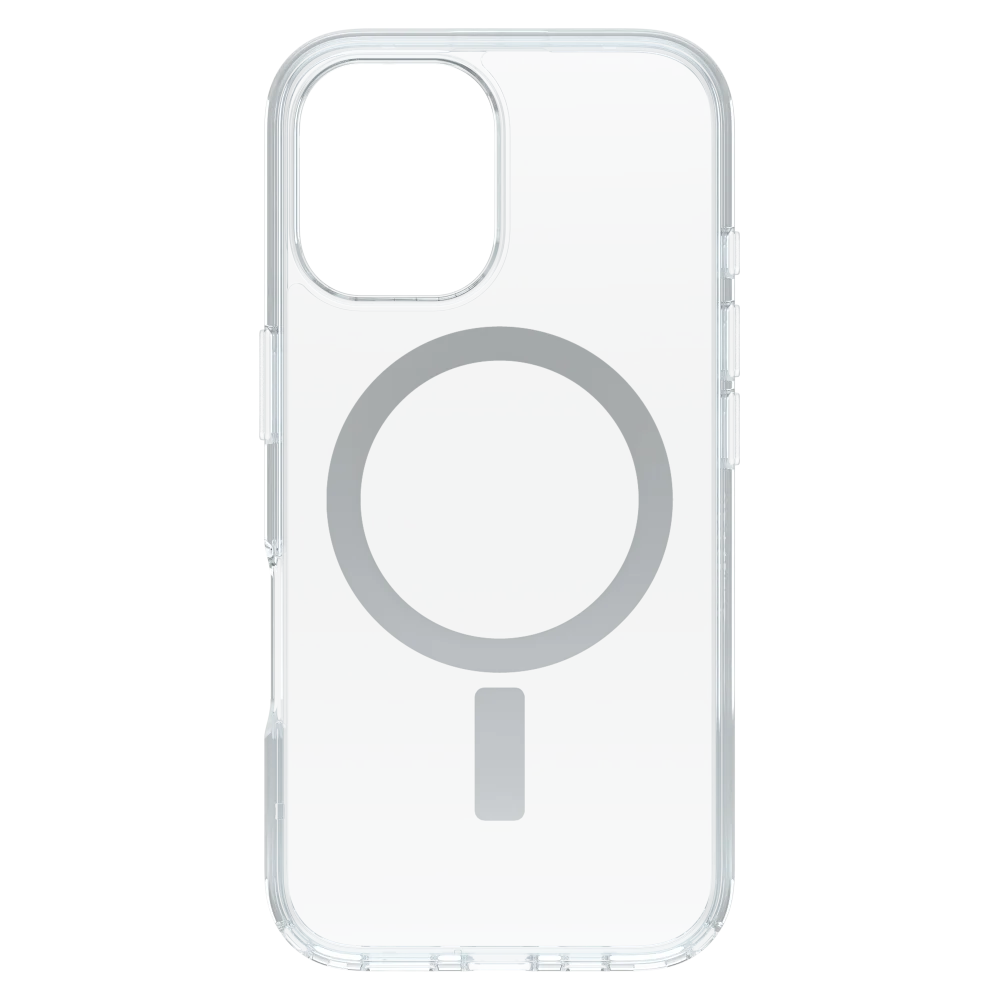 OtterBox - Symmetry Clear MagSafe Case for Apple iPhone 16 Plus - Clear