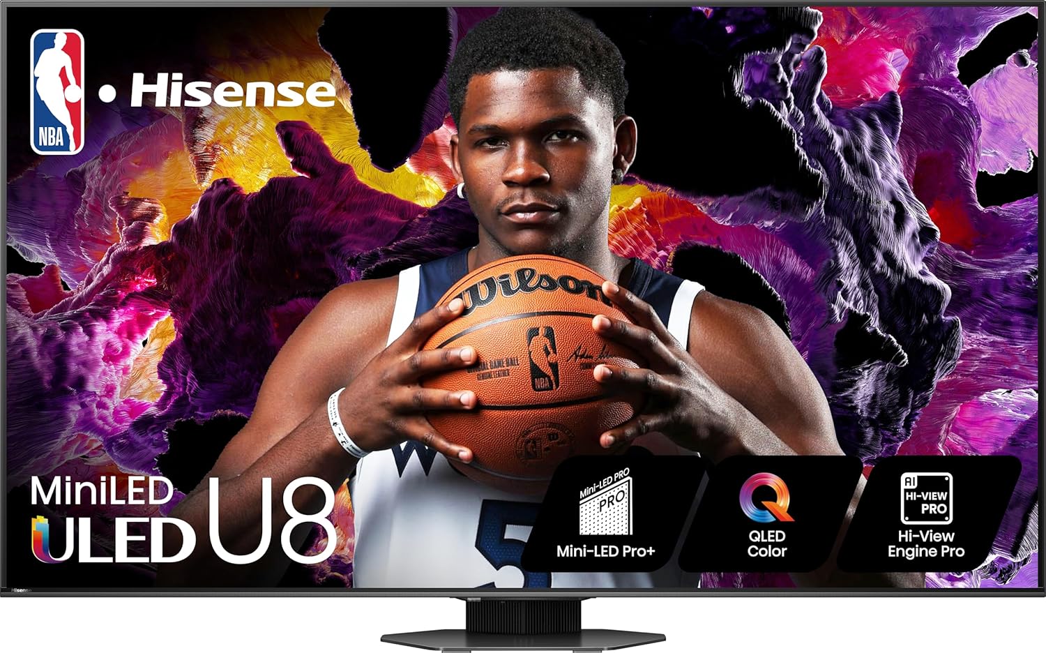 Hisense U8N 75" 4K UHD ULED Mini-LED Google Smart TV (2024)