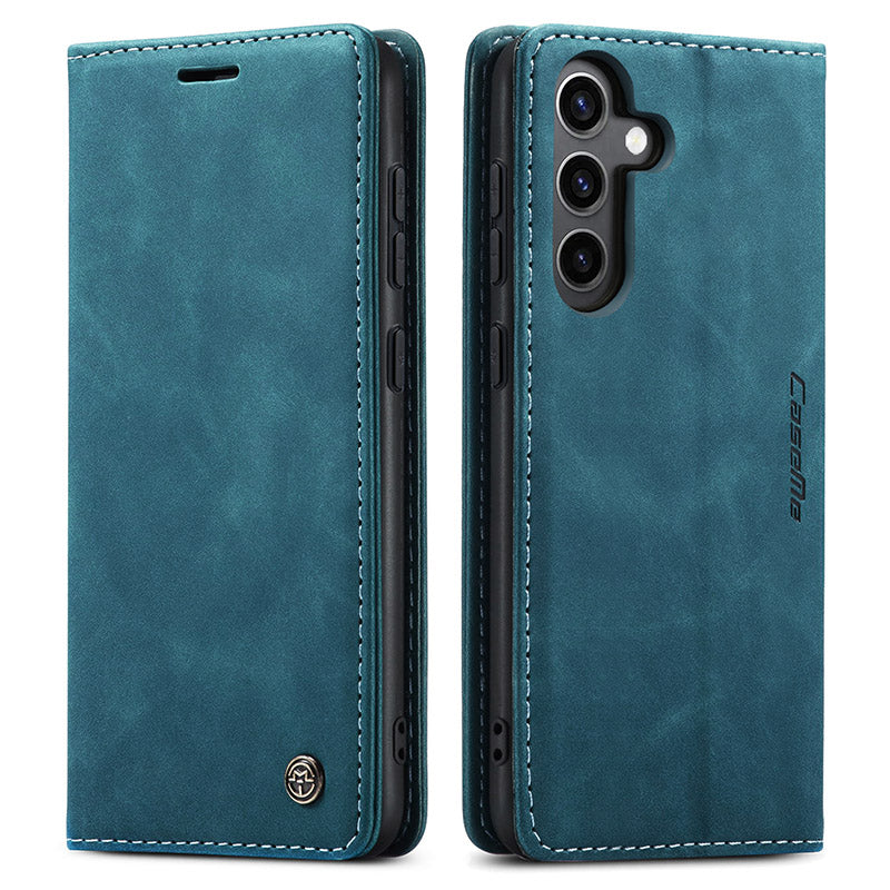 CaseMe-013 TPU Business Style Vintage Matte Horizontal Flap Leather Case