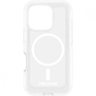 Pelican - Voyager MagSafe Case with Holster for Apple iPhone 16 Pro - Clear