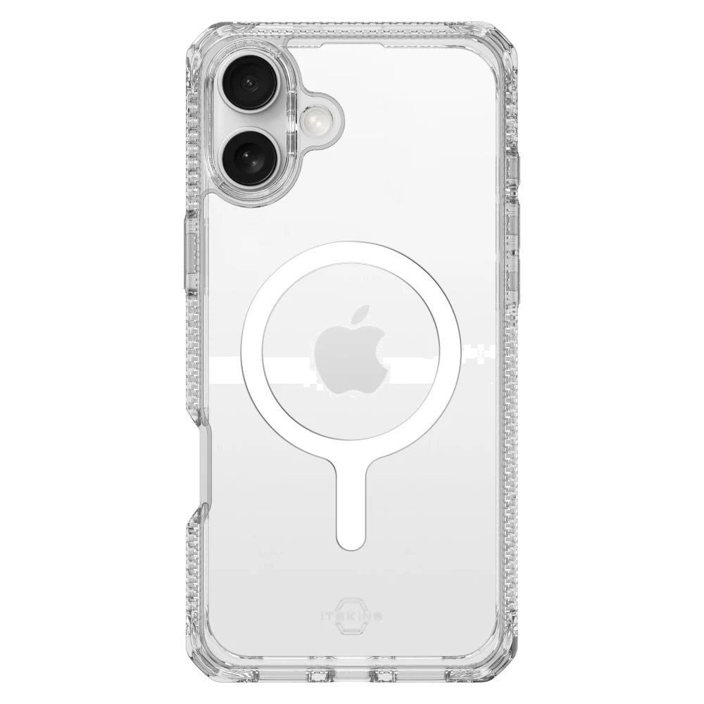 ITSKINS - Hybrid_R Clear MagSafe Case for Apple iPhone 16 Plus