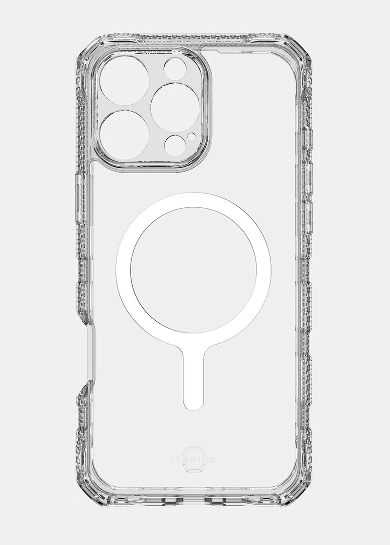 ITSKINS - Spectrum_R Clear Case for Apple iPhone 16 Plus