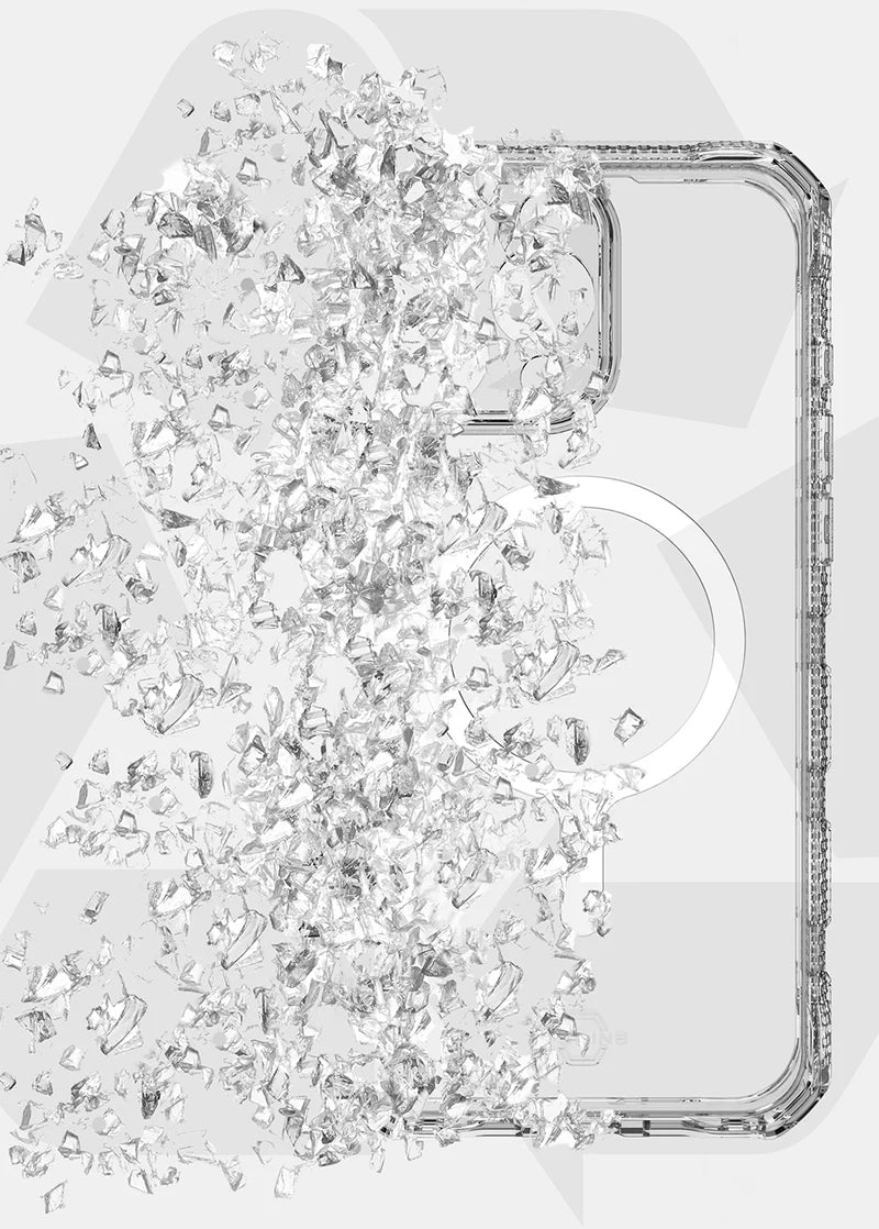 ITSKINS - Spectrum_R Clear Case for Apple iPhone 16 Plus