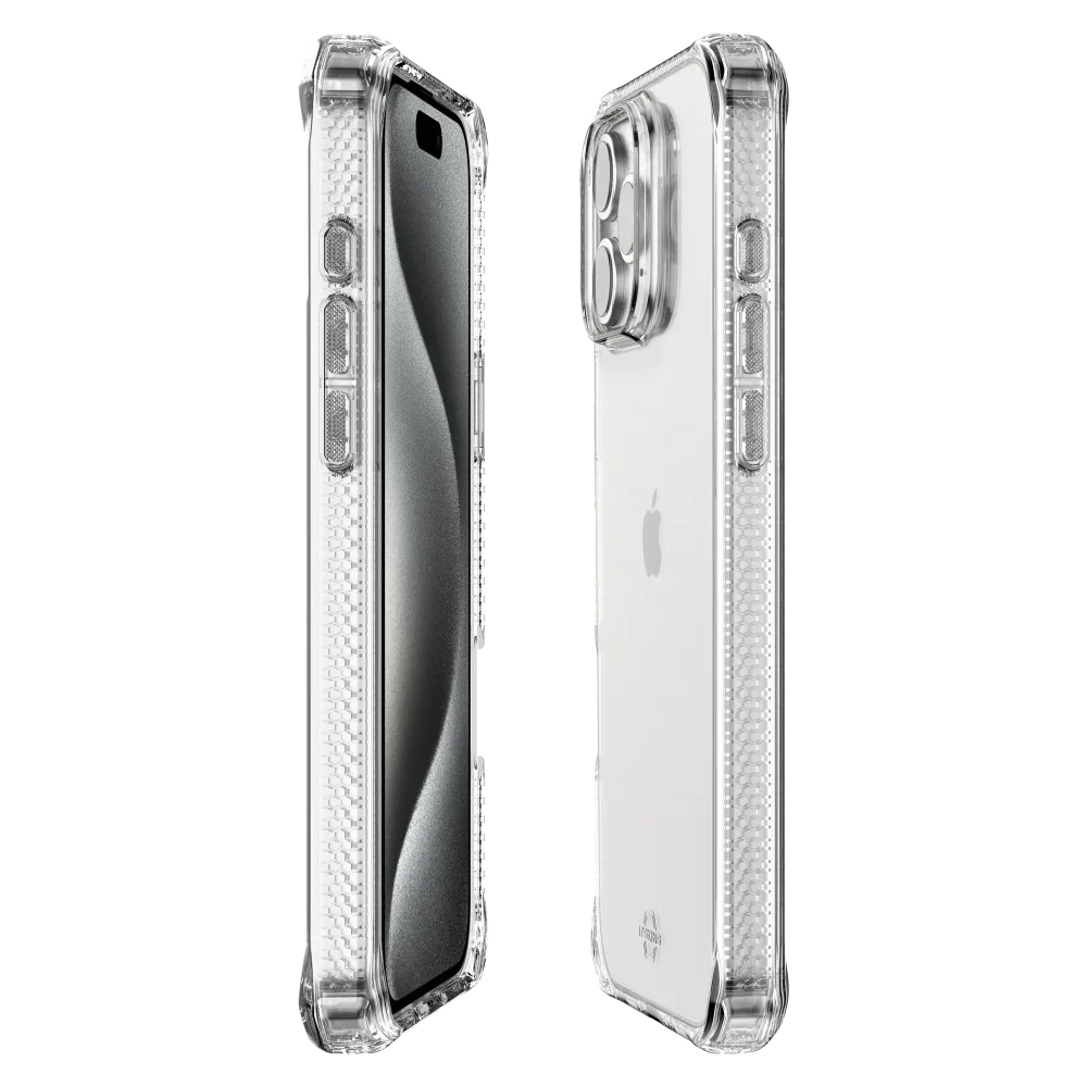 ITSKINS - Spectrum_R Clear Case for Apple iPhone 16 Pro