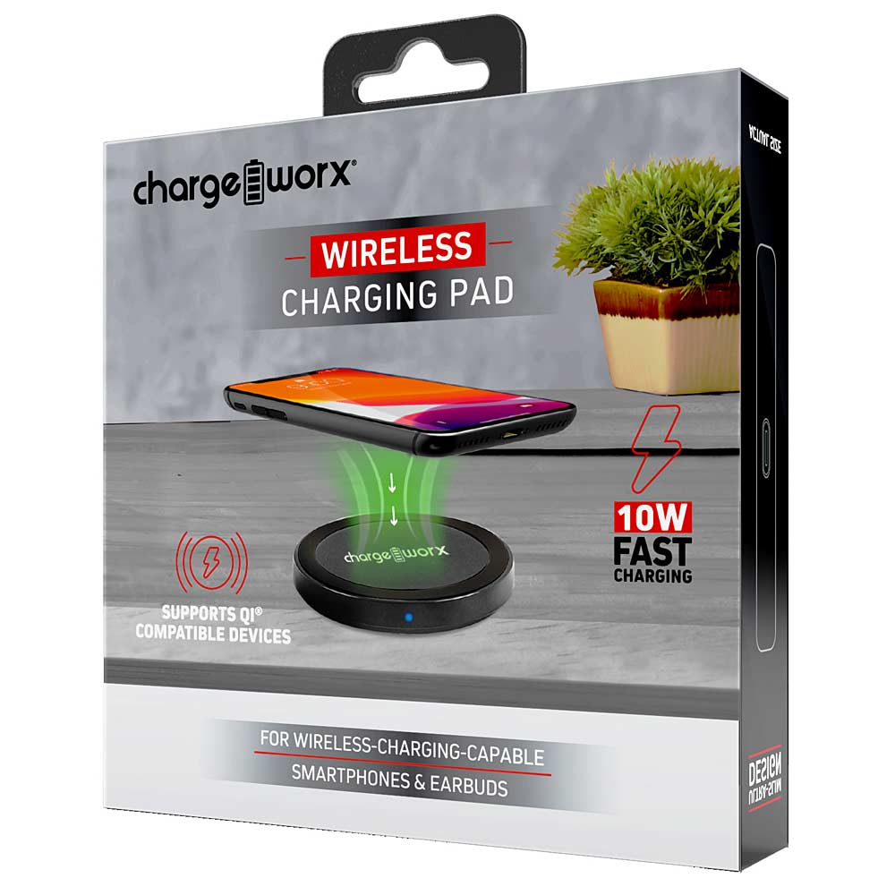 Chargeworx 10W Wireless Charging Pad