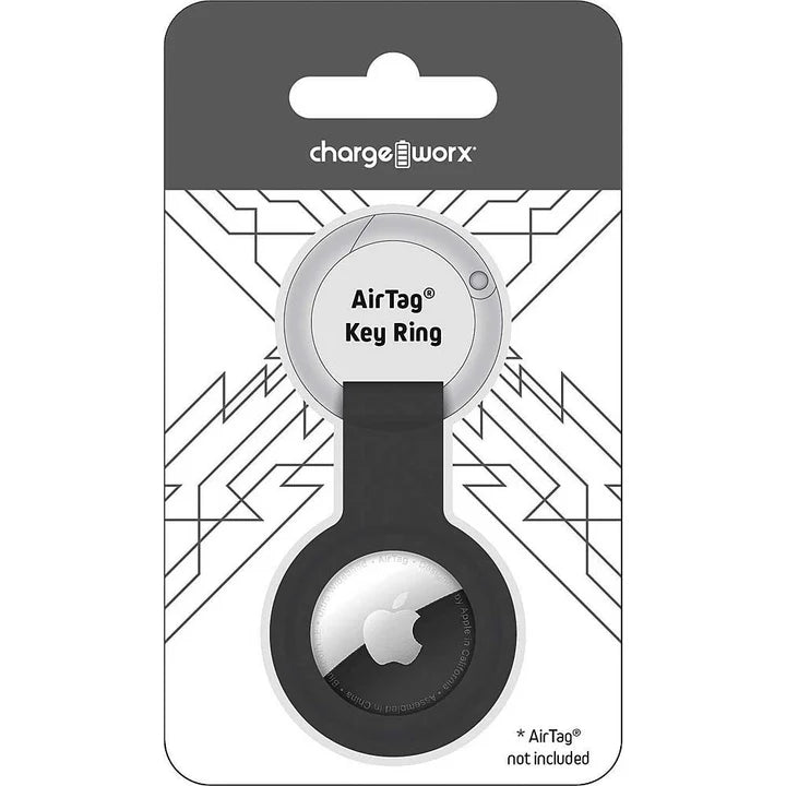 Chargeworx Tracking Keychain Designed for Apple AirTag