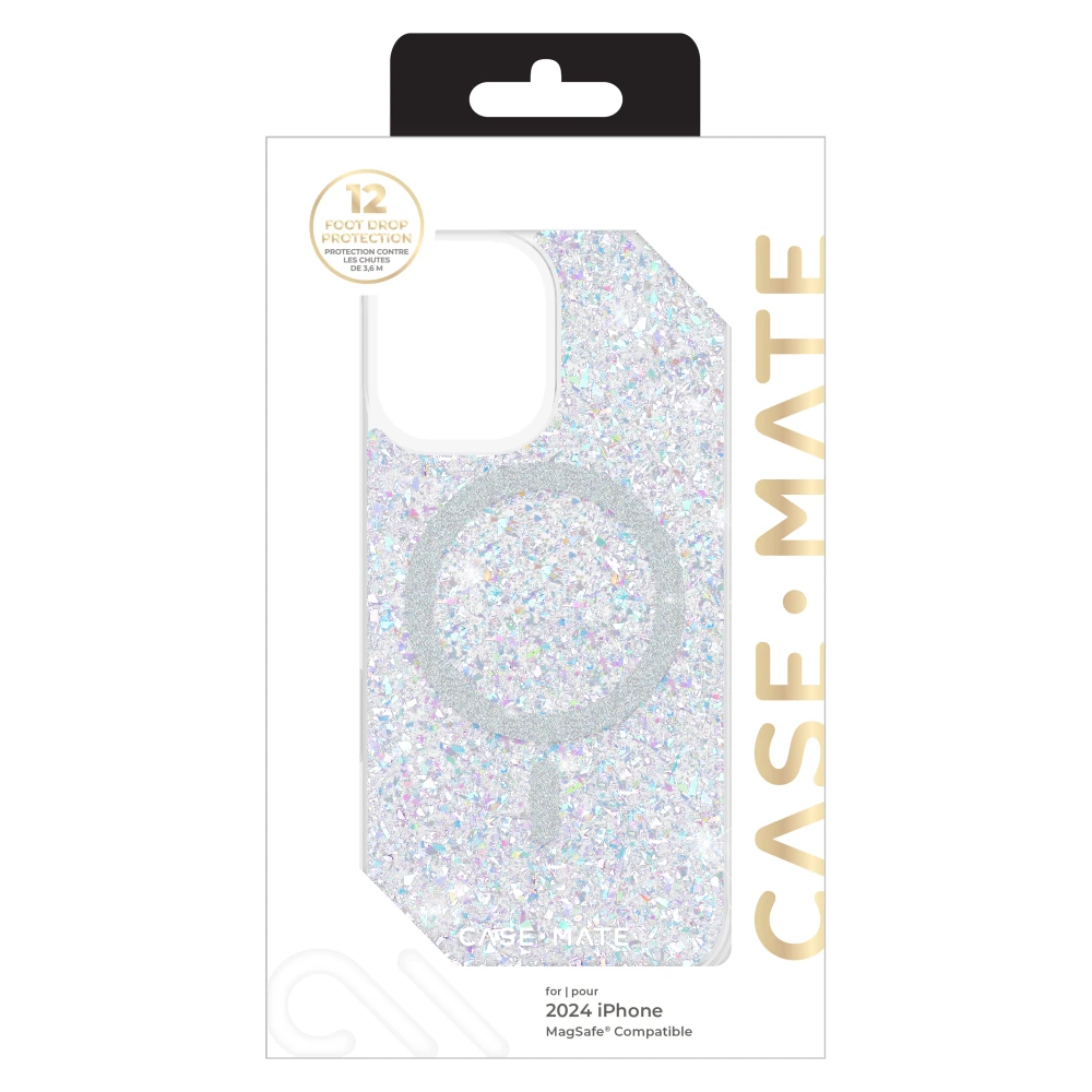 Case-Mate - Twinkle MagSafe Case for Apple iPhone 16 - Twinkle Disco