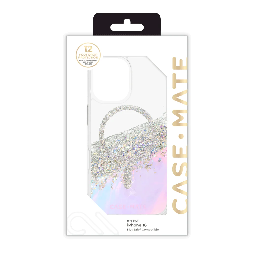 Case-Mate - Karat Case for Apple iPhone 16 - Holographic