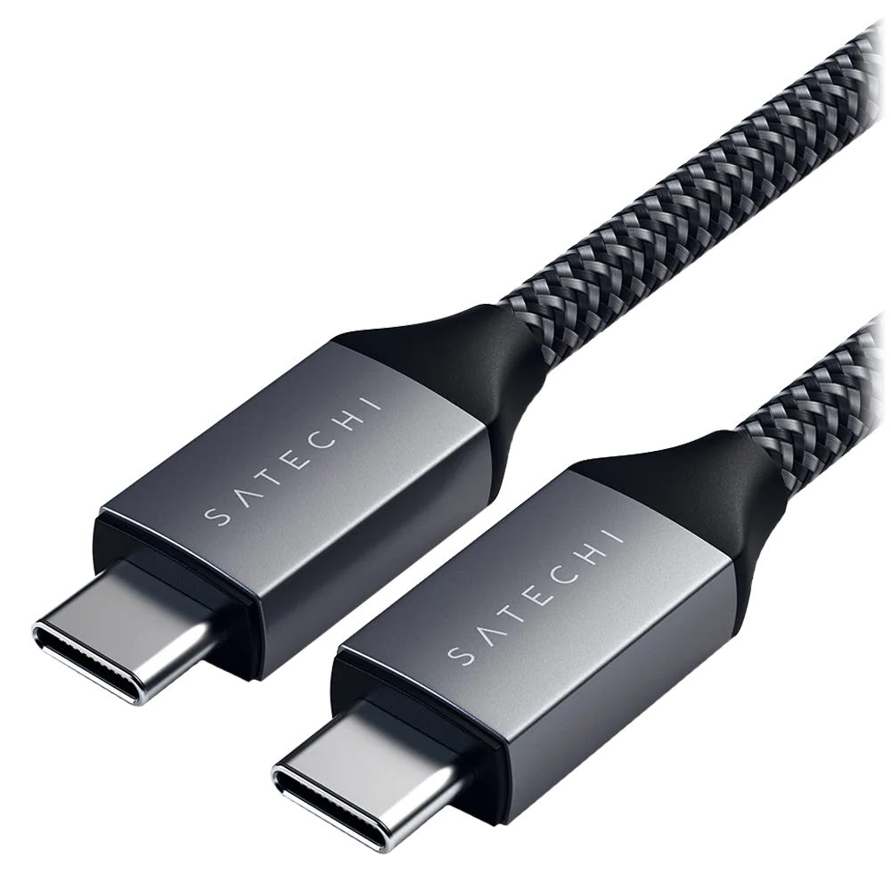 Satechi - USB C to USB C 100W Cable 6.5ft - Space Gray