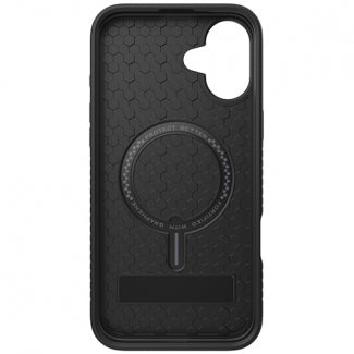 ZAGG - Denali Snap MagSafe Case with Kickstand for Apple iPhone 16 Plus - Black