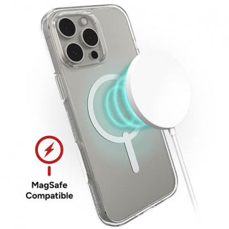 ZAGG - Crystal Palace Snap MagSafe Case Apple iPhone 16 Pro - Clear