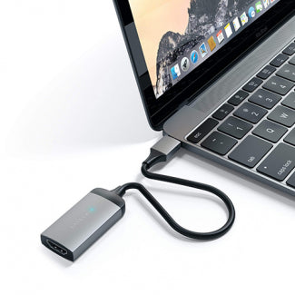 Satechi - Aluminum USB C to HDMI 4K 60Hz Adapter - Space Gray