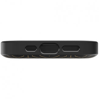 ZAGG - London Snap MagSafe Case for Apple iPhone 16 Pro Max - Black Hexagon