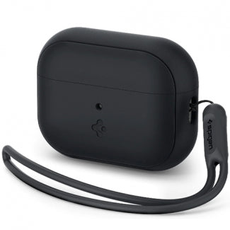 Spigen Silicon Fit Case for AirPods Pro 2nd Gen (2022) - Black